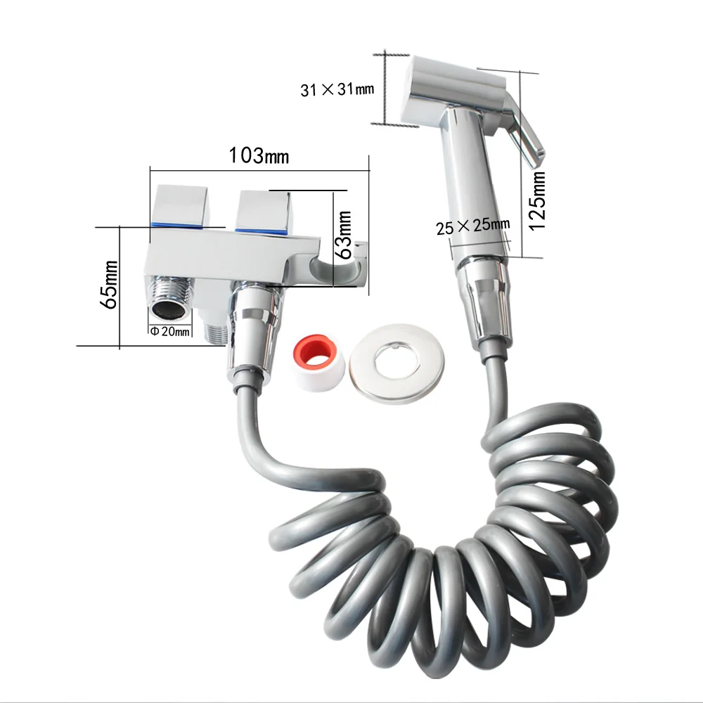 Talea Hand Held Bidet Sprayer for Toilet Bidet Taps TY016