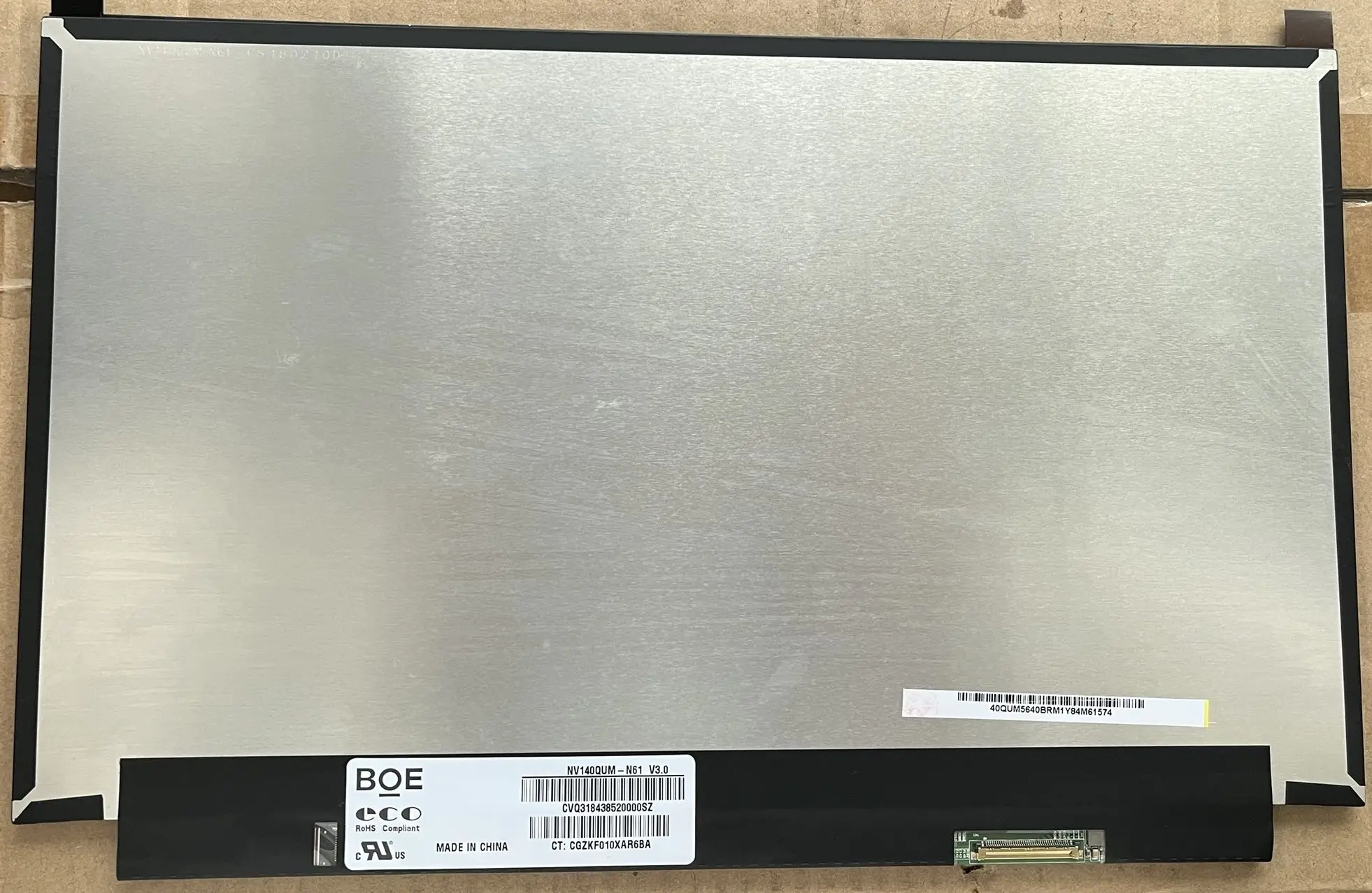

For BOE NV140QUM-N61 LED Display LCD Screen Matrix for Laptop 14.0" 3840X2160 Matte Replacement Tested Grade A