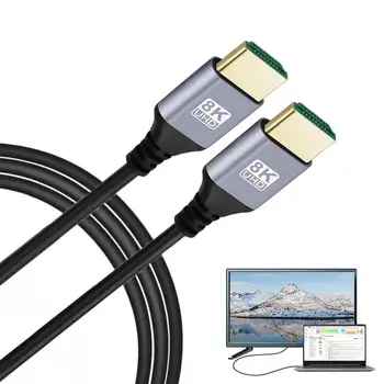 8K HDMIs Cable HDMIs 2.1 Wire For Xiaomi For Xbox Series X For PS5 PS4 Chromebook Laptops HDMIs Splitter Digital Cable Cord 1