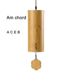 Handcrafted Bamboo Wind Chimes for Outdoor Meditation and Home Decor (8-2 Am Summer)