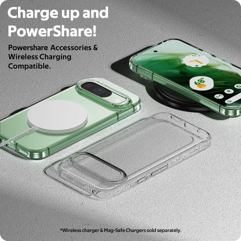 Fashion Ultra-Thin Transparent Shockproof Silicone Case – Premium Soft TPU Protective Cover