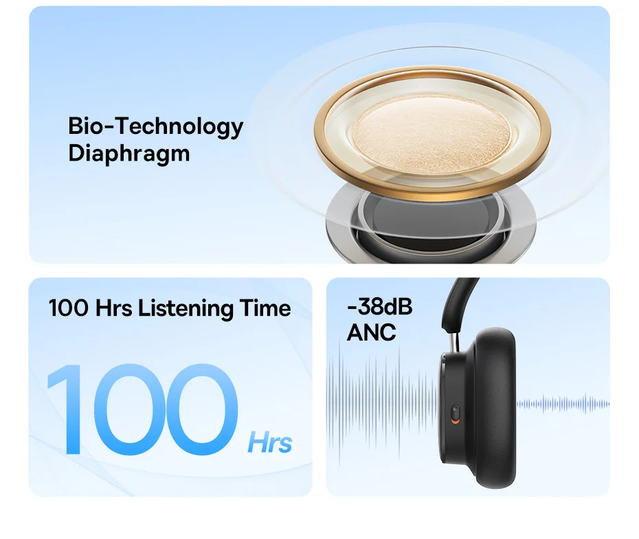 5.3, cancelamento de ruído, Hi-Res, 3D espacial auriculares auriculares audio