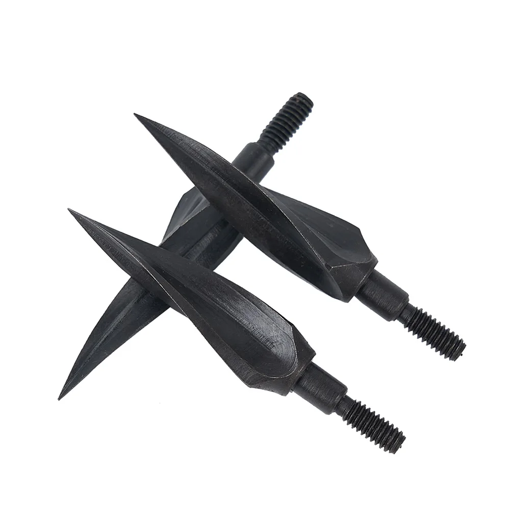 

125gr Carbon Arrow Tips 6/12/24pcs Arrowhead Archery Arrows Broadhead for Compound Bow Crossbow Recurve Bow Hunting