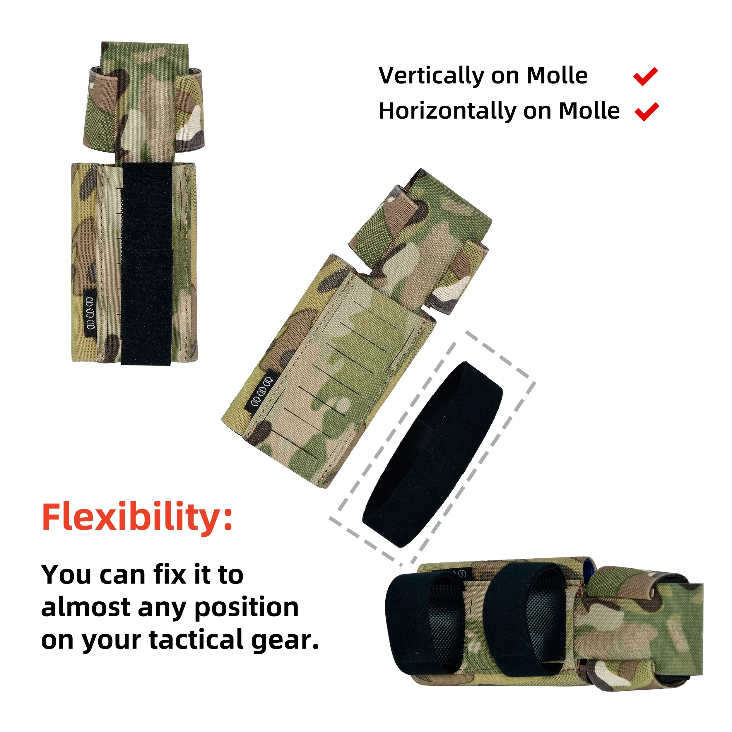 TOPTACPRO TACTICAL TQ Tourniquee Pochette Traumatisme Ciseaux Support Ciseaux EUR 22,74 - FR