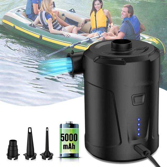 Gonfleur à batterie Rechargeable USB, anneau de natation, canapé gonflable,  compresseur d'air, pompe à Air électrique, matelas de bateau - AliExpress