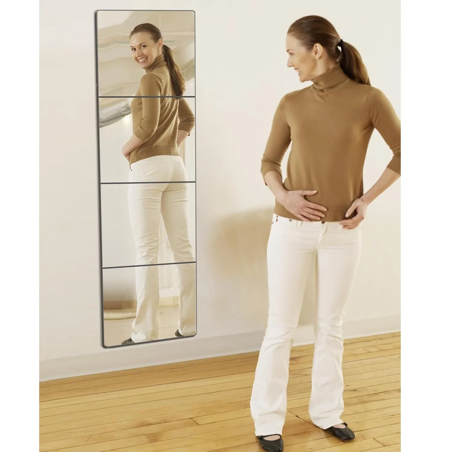 Self Adhesive Acrylic Mirror Wall Stickers