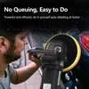 1400W 7 Inch/6 Inch Buffer Polisher Rotary Buffer Polisher Waxer 8 Variable Speed 600-3600 RPM Detachable Handle for Car Boat 2