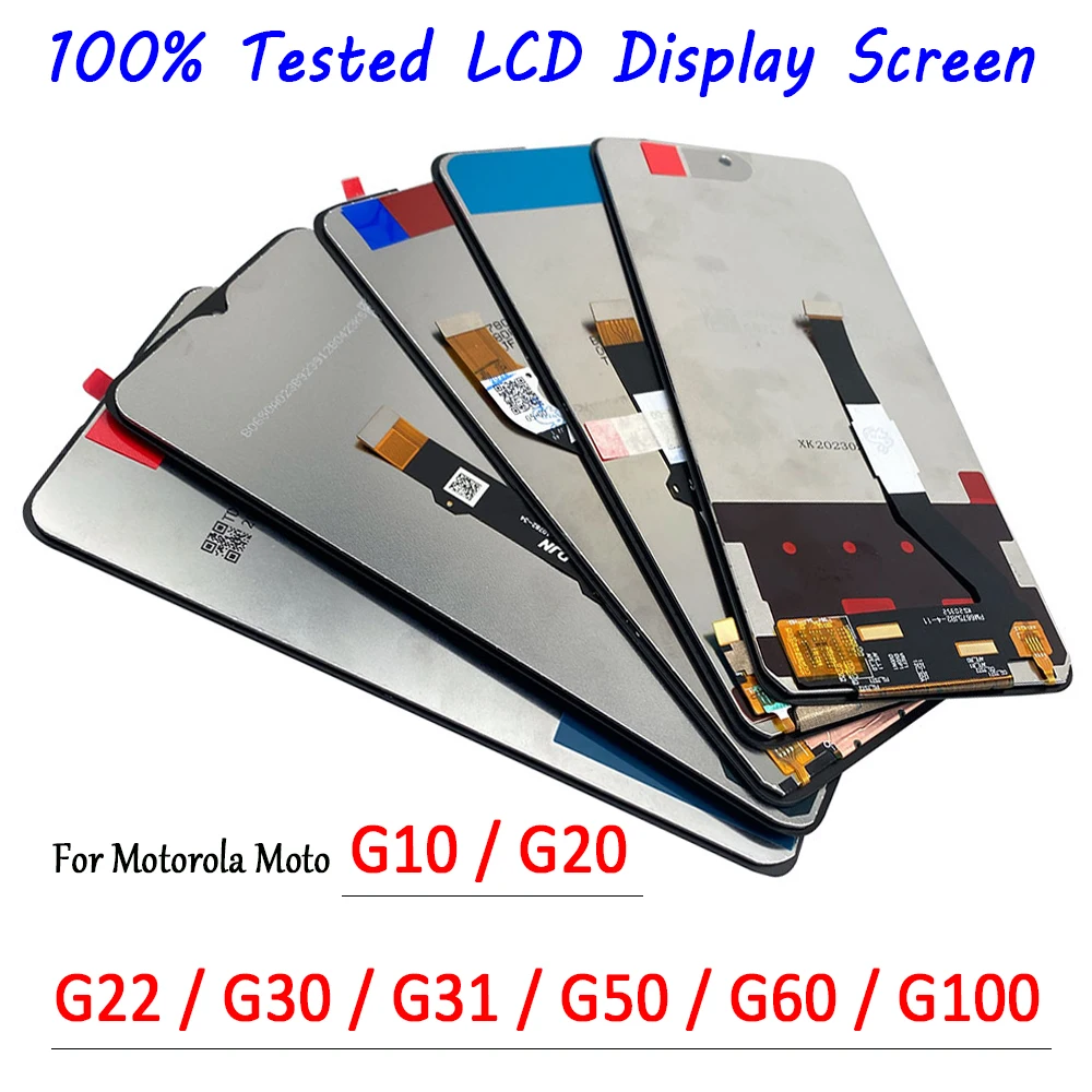 Parti Di Ricambio Del Gruppo Digitalizzatore Con Display Touch Screen Lcd Testate Per Motorola Moto G 5G Plus G 5G G22 G31 G50 G60 G60S