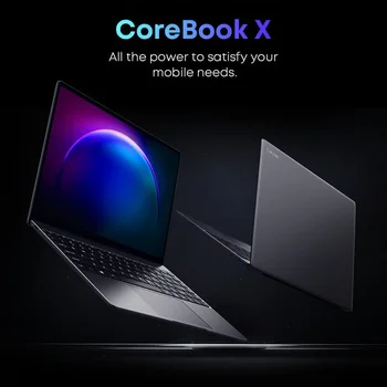 CoreBook X 14-inch Portable PC Intel Core i3-1220P Up to 4.4 GHz Windows 11 Slim Laptop 16GB DDR4 PCIe 3.0 SSD 512GB Expandable Up to 1TB 2160 x 1440 2K Display WiFi 6 Computer with 46.2Wh Battery Cooling Fan