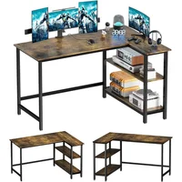 L-Shaped Desk - 39 Inch Home Office Computer Desk with Shelf, Gaming Desk, Corner Table, For Work, Writing, Studying, Save Space 1