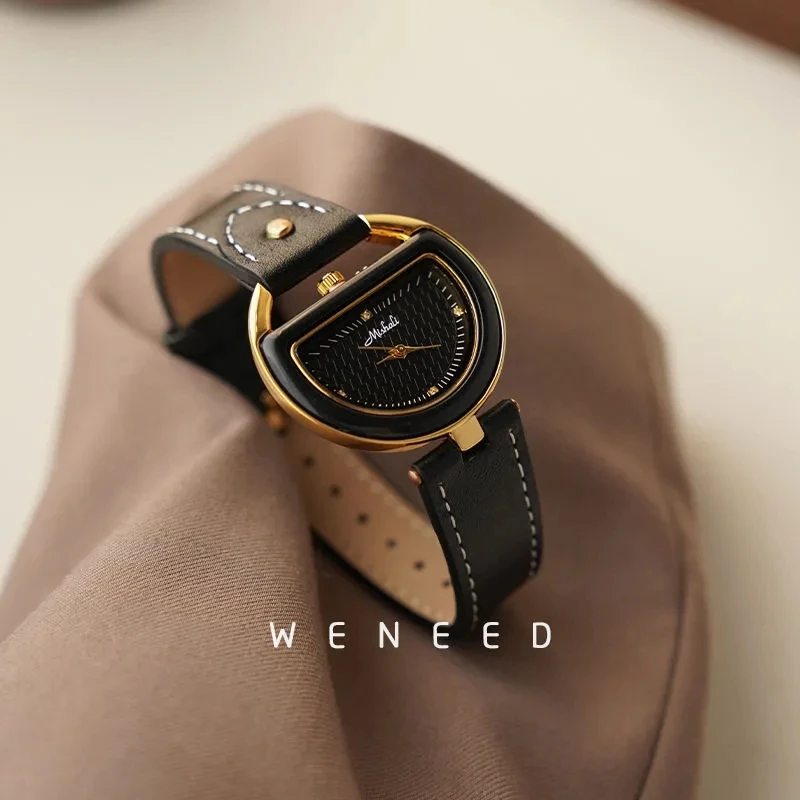 Fashionable Elegant Retro High-End Simple Quartz Watch Ladies Girls Gift Ladies Accessories Relojes Para Damas