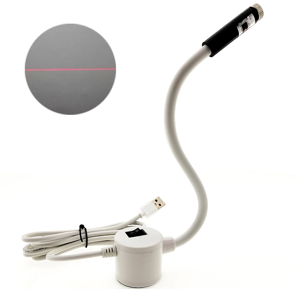 Sewing Machine Laser Positioning Lamp With Base Usb Cutting