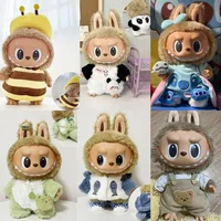 Labubu Doll Clothes Series 38cm Doll Fashion Outfit Macaron Color Collectible Blind Box Cute DIY Clothes For Bjd Cosplay Gift 1