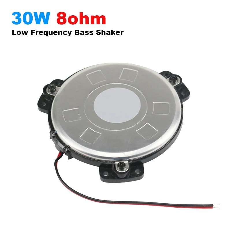 30W 8 Ohm Vibration Speaker Driver Ferrit Magnet System Resonance Woofer Low Frequency Bass Shaker DIY Hifi Home Theater equip