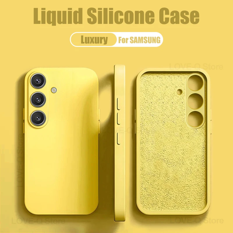 Liquid Silicone Soft Phone Case - Premium Protective Cover