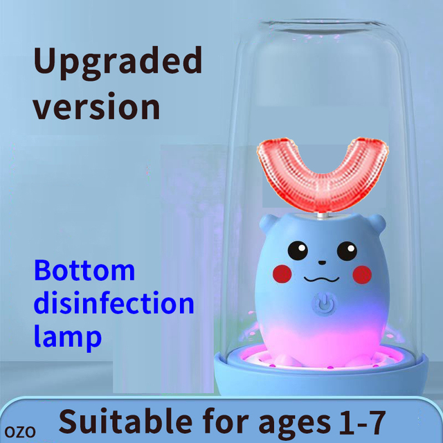 Children Electric Toothbrush Smart Kids Teeth Toothbrush Cartoon Pattern Toddler Toothbrush 360 Degree XaoMi U brush Gift