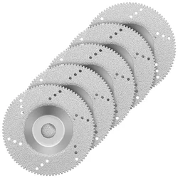 5 peças discos de corte porcelana ângulo moedor diamante roda corte 100mm/4 polegadas discos de corte para mármore telha vidro