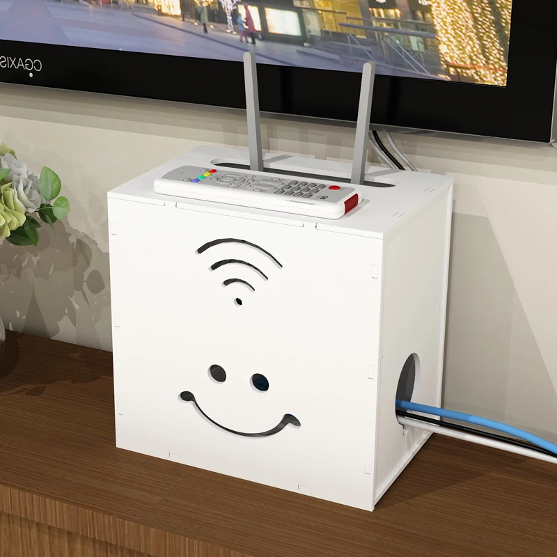 Wifi Router Storage Box Boxes Wifi Cables Storage Cable Box