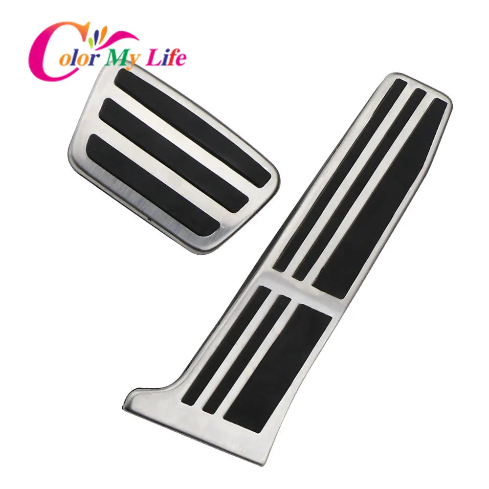 AT Car Pedals Fuel Accelerator Brake Pedal Cover for Toyota RAV4 Rav 4 for Suzuki Across XA50