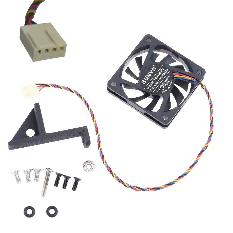 1 세트 DDR 냉각 팬 모듈 마더보드 메모리 냉각 조절 가능 단일 레그 스티어링 메모리 MOSFET 냉각 브래킷