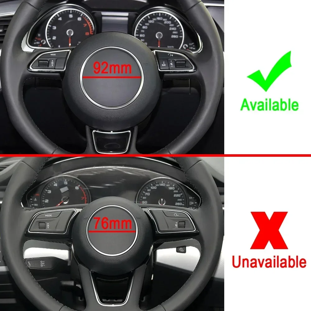 Luxury Car Steering Wheel Decoration Ring Trim Cover Sticker