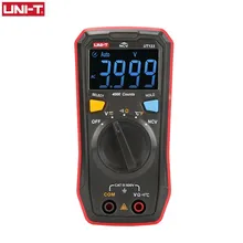 

UNI-T UT123 Auto Range Mini Digital Multimeter Temperature Tester Data Hold AC DC Voltmeter Pocket Voltage Ampere Ohm Meter