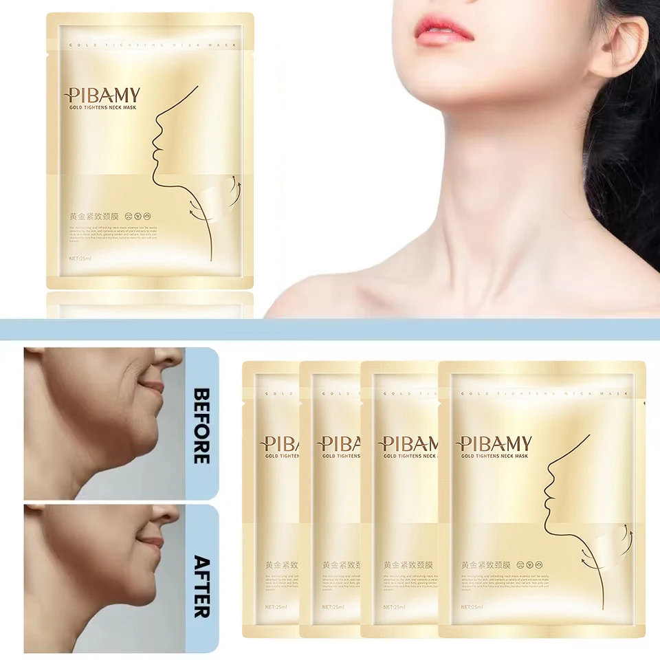 Golden Neck Mask Light Line Lifting Moisturizing Light Fine Line Anti-aging Moisturizing Skin Care Products - Image 5