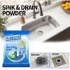 Pipe Dredging Powder Kitchen Water Piping Drain Cleaner Stubborn Dirt Remover Toilet Sewer Closes Tool Home Clogging Drain Tools 3