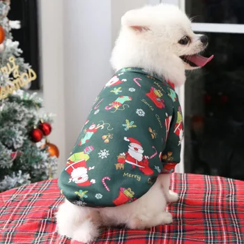 Christmas Dog Clothes Winter Pet Clothing Sweater Clothes For Small Large Dog Cat Puppy Costume Chihuahua Yorkies Shirts XS-4XL 3