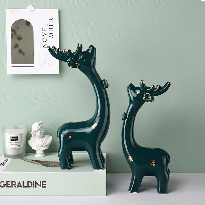 

Simple ceramic decorations, home furnishings, living room, wine cabinet, soft decoration, creative room decorations