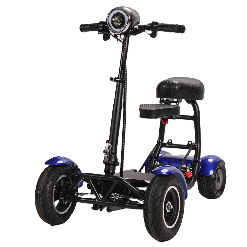 

Folding Lightweight adult elderly mobility scooter adult elderly mobility scooter powerful with upgraded battery fat tires