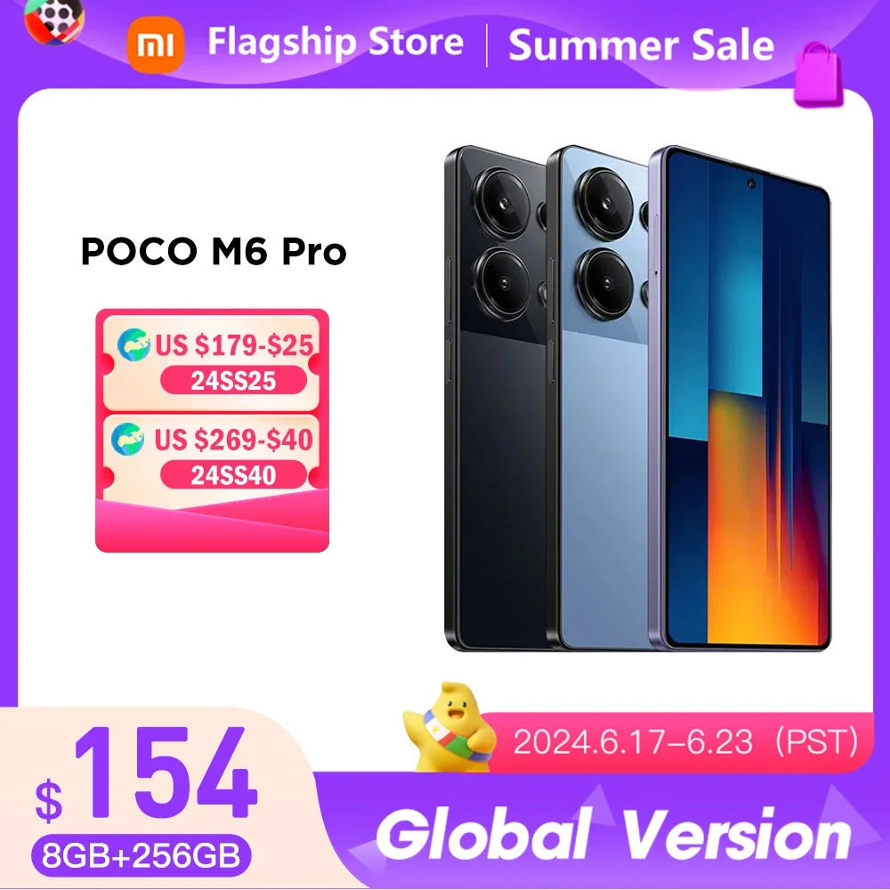 Смартфон POCO M6 Pro