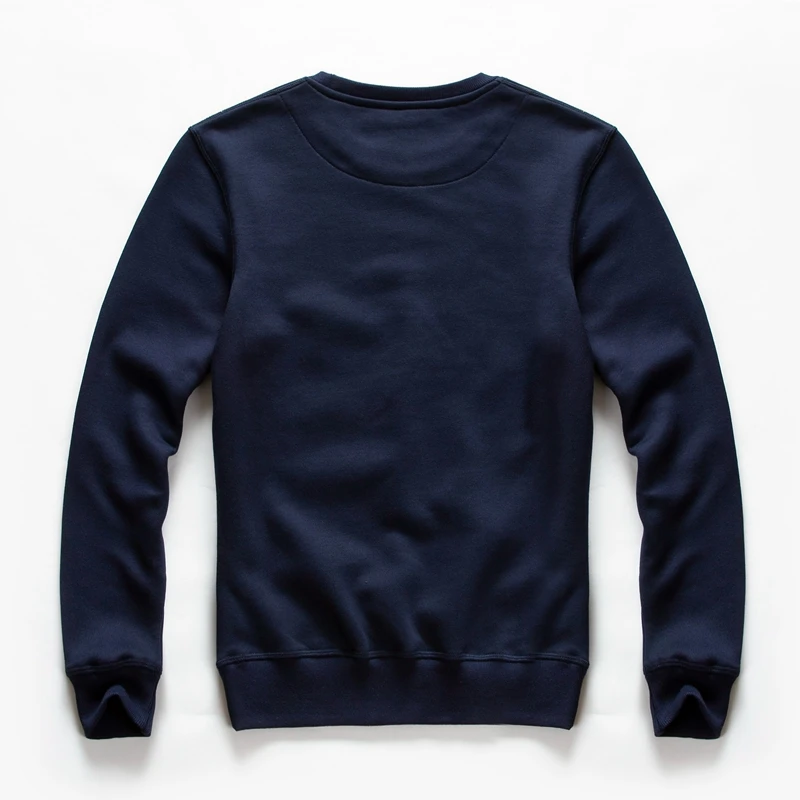 Autumn Fashion Mens Hoodies Solid Casual O-neck Sweatshirt Class Style Male New Trend Long Sleeve Hoodies Men Streetwear BP20931 2
