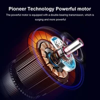 130000RPM Turbofan Brushless Motor Violent Fan Air Duster Adjustable wind speed Turbo Charging Handheld Outdoor Car Fan 2