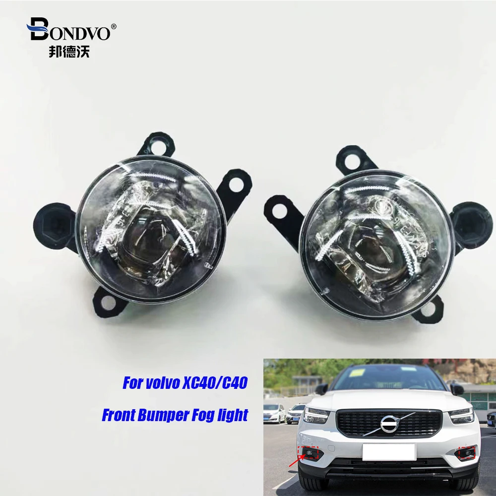 Bondvo 100 Original Volvo Fog Lamp OEM 332228884 32228883 Left Car Fog