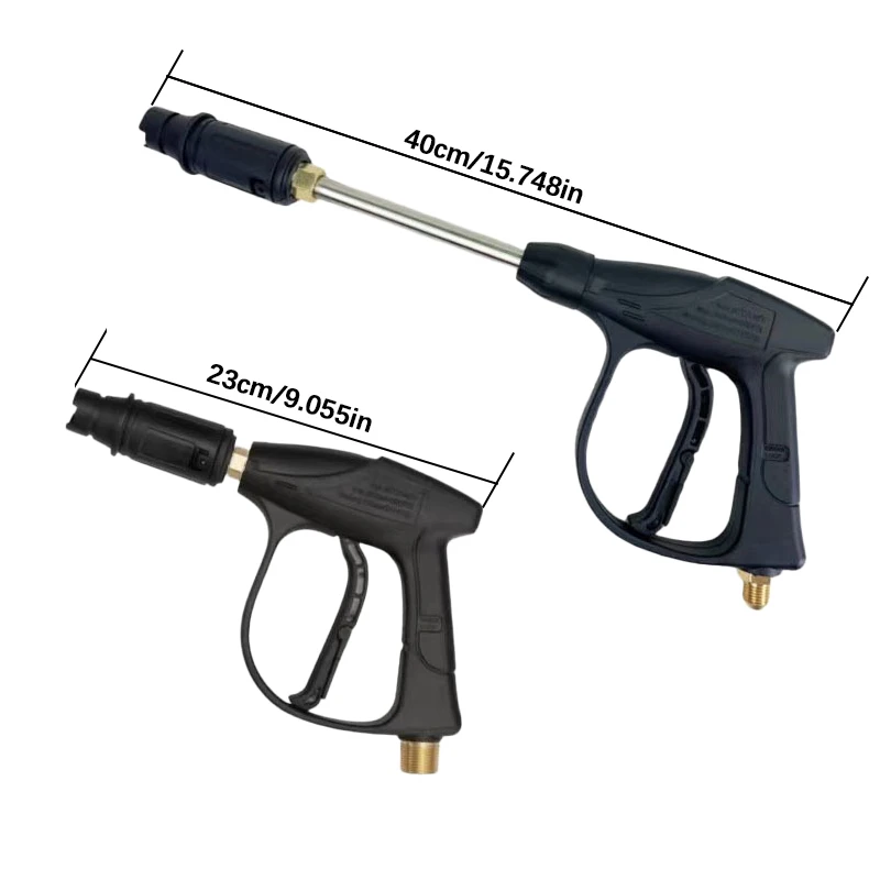 Car Washer High-pressure Accessories Multifunction Professional Adjustable 4000psi 1/4 Quick Connector Car Wash Trigger Gun 3