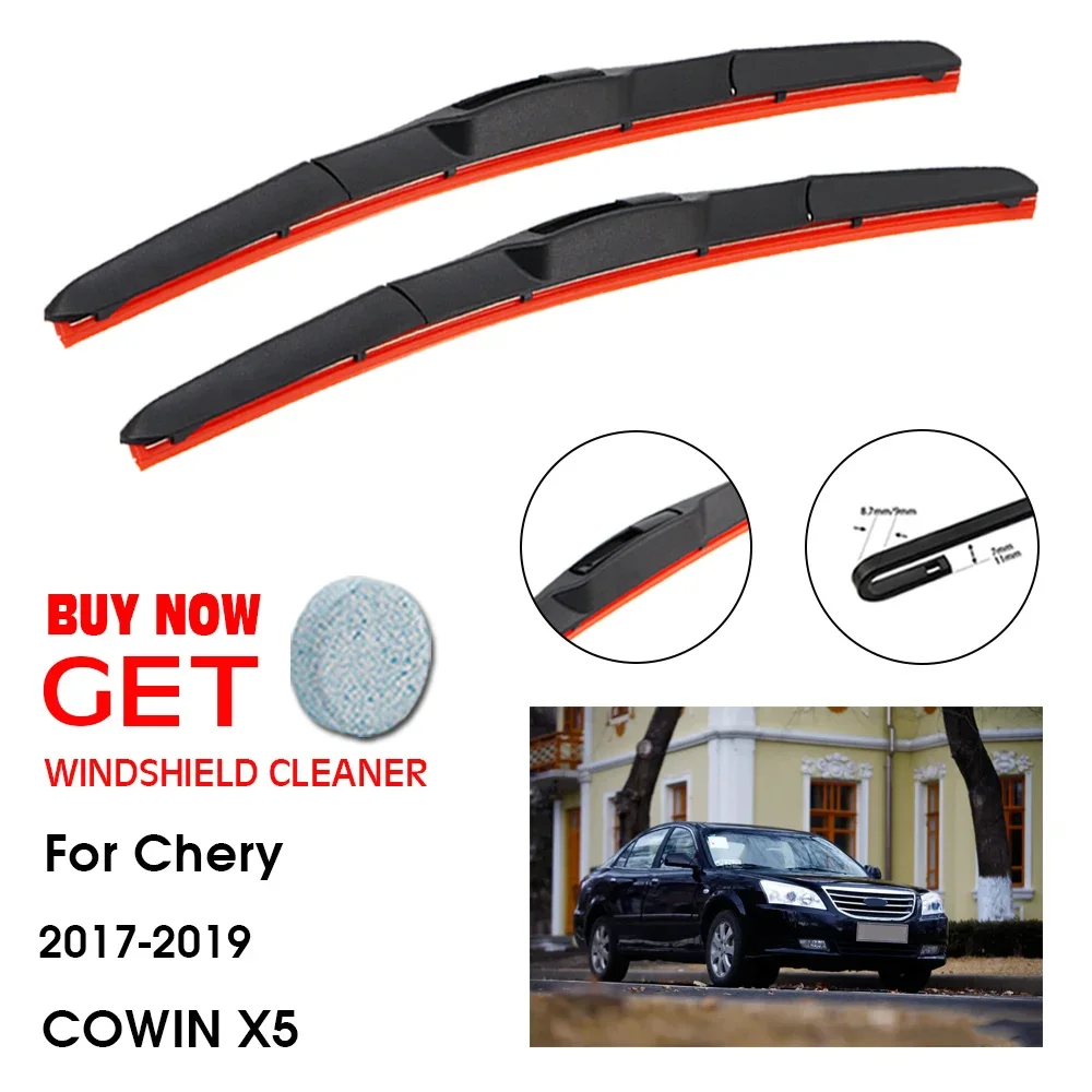 

Стеклоочиститель автомобильный для Chery COWIN X5, 24 дюйма + 18 дюймов, 2017-2019 дюйма