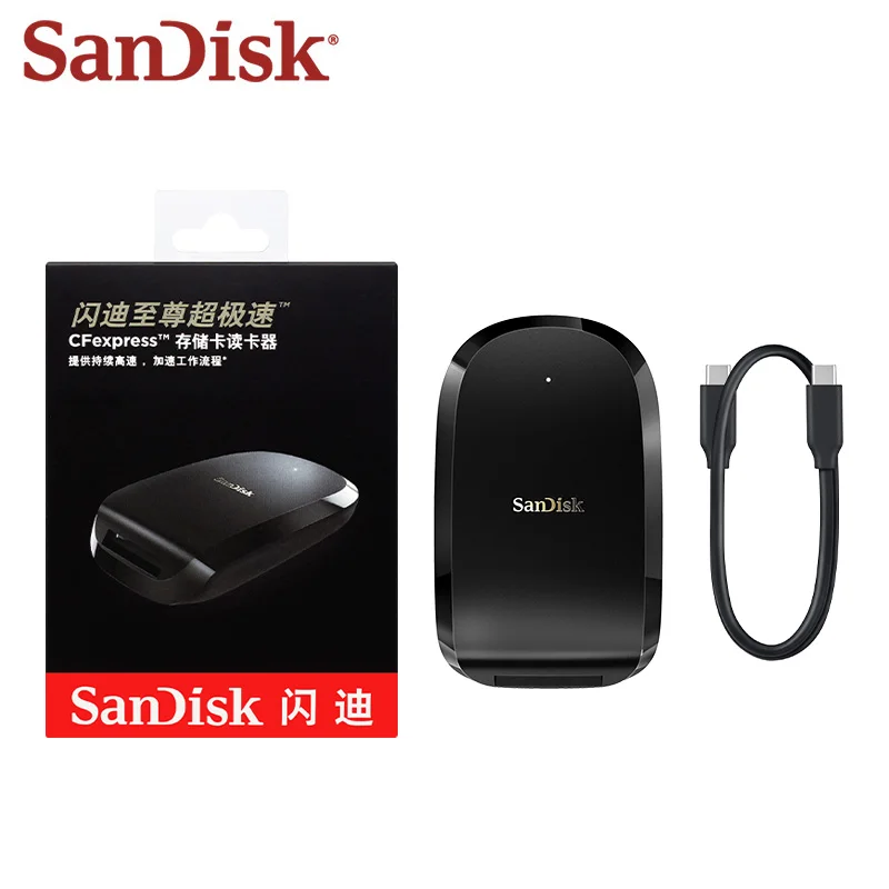 SanDisk CFexpress Type B 카드 리더기 SDDR-F451 USB-C..