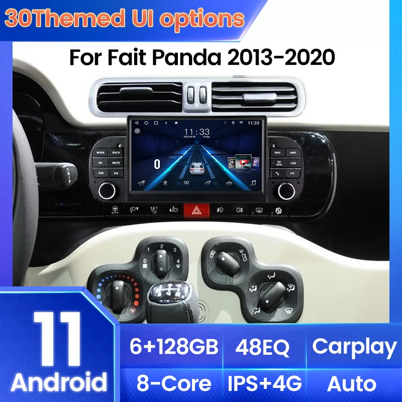 Roverone For Fiat Panda Android 7.1 Car Multimedia Player Autoradio Radio  Stereo Dvd Gps Navigation Media Auto Spare Parts - Car Multimedia Player -  AliExpress
