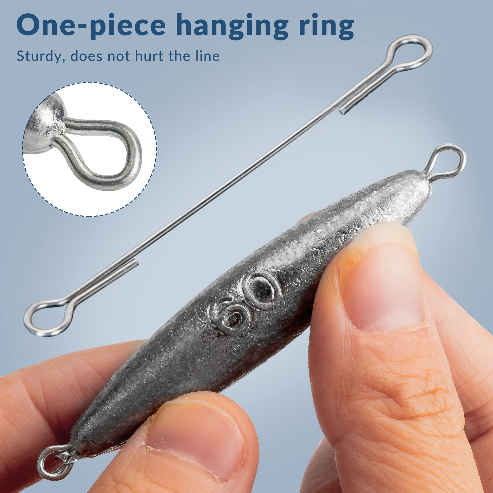 Water Torpedo Torpedo Weights Fishing Sinkers Bullet Weights