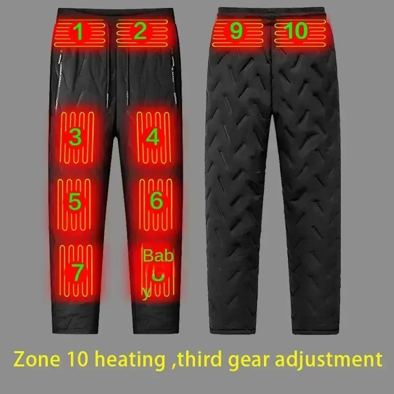 Heat integrated thermal pants