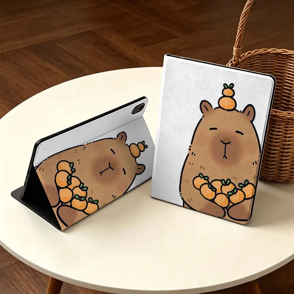 Cartoon Capybara Art Gift Soft Tablet Case