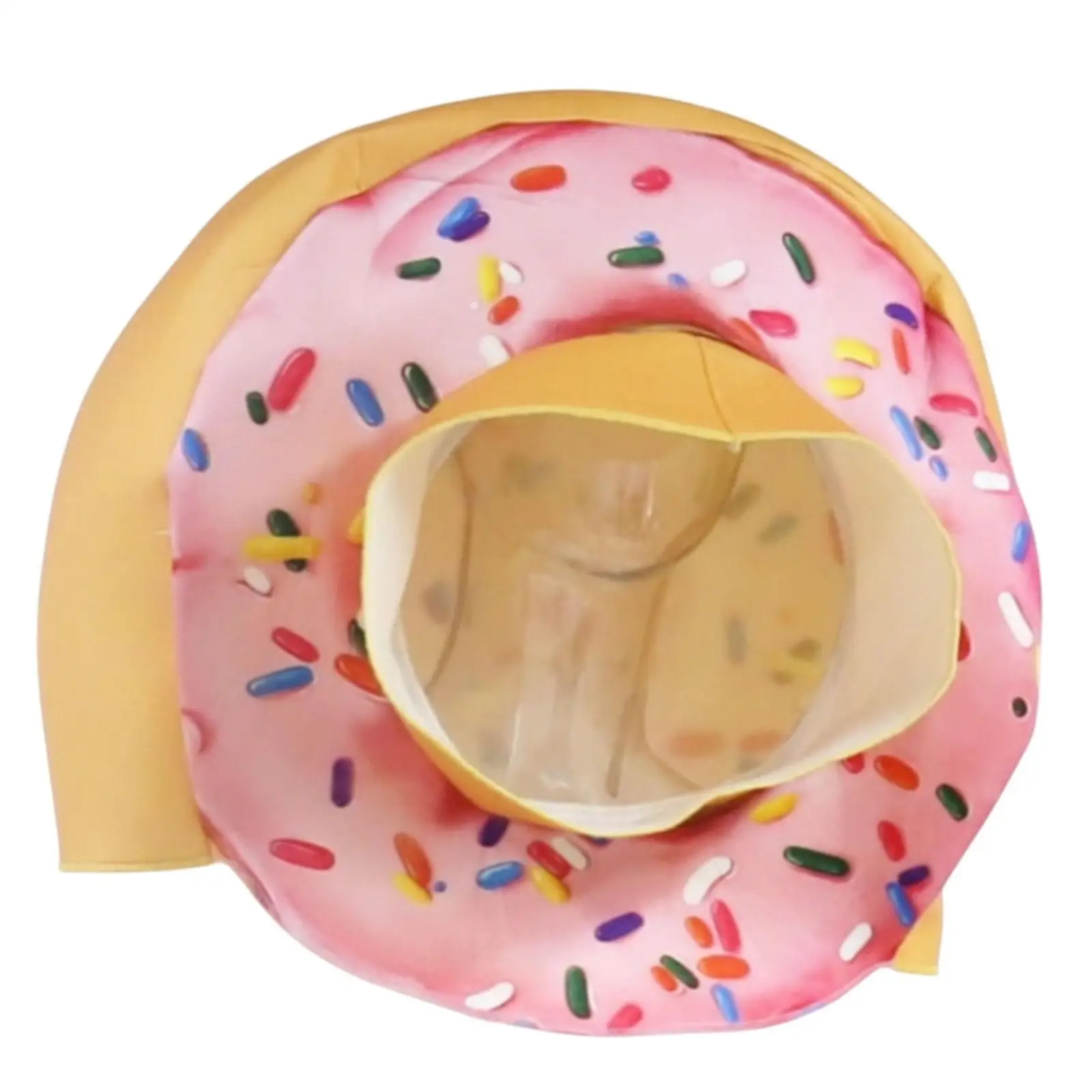 Donut Hat Cosplay Unique Costume Hat for Carnival Stage Performance Birthday