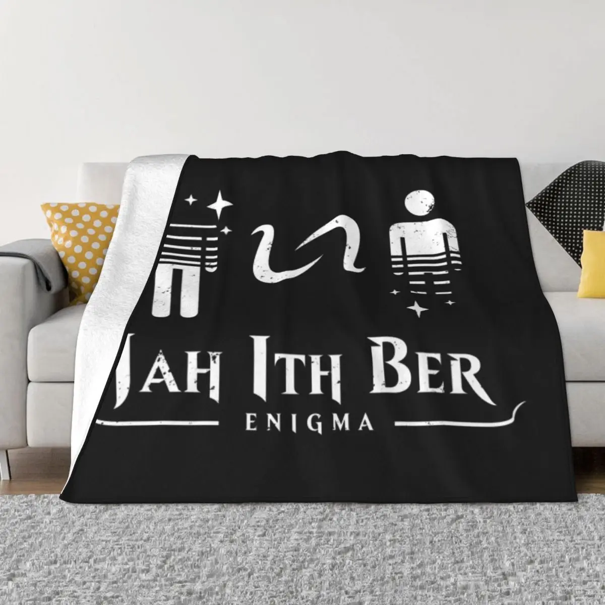 

Enigma Teleportation - Runeword Soft Micro Fleece Blanket Trendy Warm For Camping Multi Styles