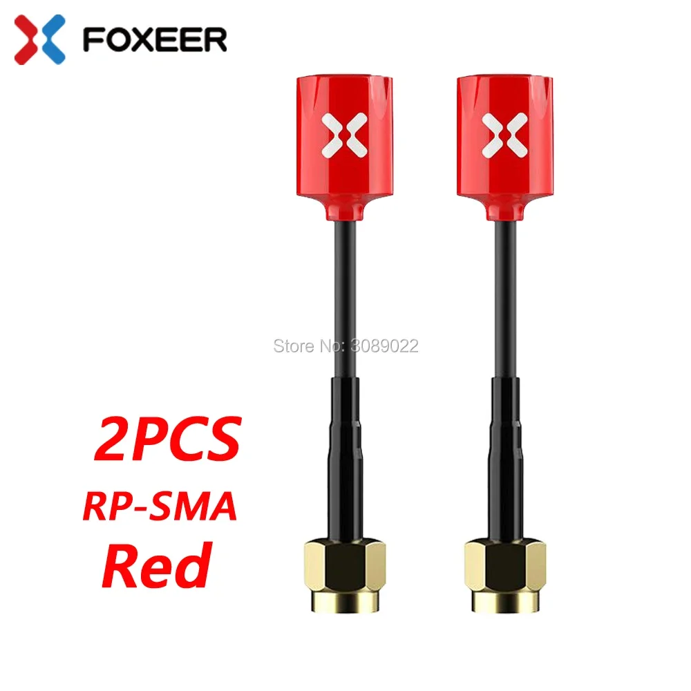 2pcs Red RPSMA V4
