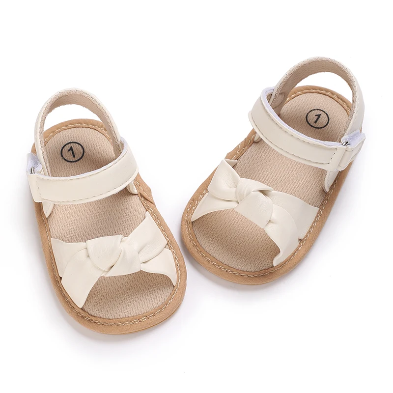 Fashionable and Cute Butterfly Bow Breathable Open Toe Sandals Suitable For Baby Girls Lightweight and Non Slip Sandals Summer