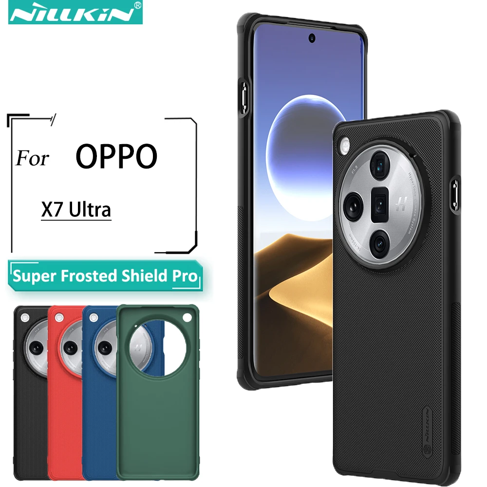 

Nillkin for OPPO X7 Ultra Super Frosted Shield Pro Anti-Scratch Mobile Phone Cases & Covers with Stylish Design X7 Ultra Case