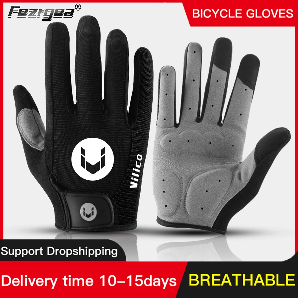 Cycling Fingerless Gloves Gym Fitness Breathable Anti-Slip Women Men Half Finger Summer Fishing Female Bicycle Bike Gloves