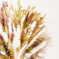 Natural Dried Pampas Grass Decor Bouquet Wedding Flowers