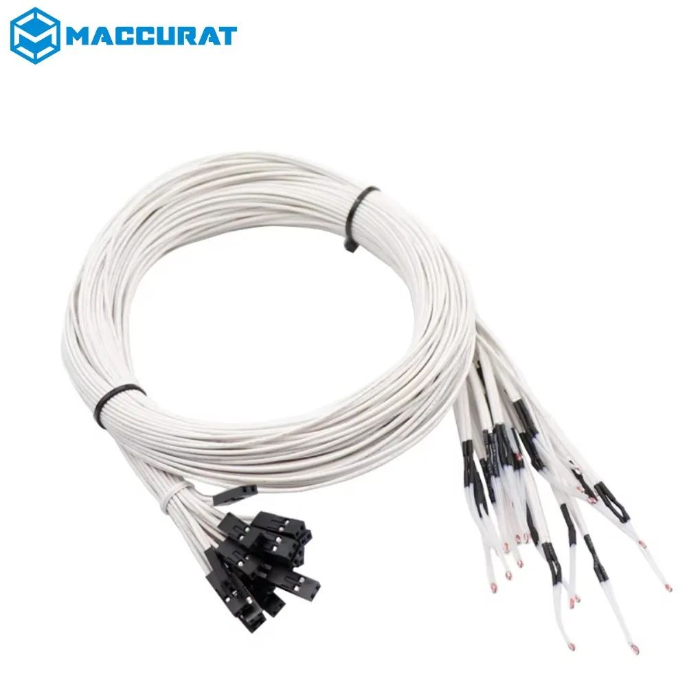 5pcs 3D Pringter 100K Ohm NTC 3950 서미스터 센서 1M 라인 3..